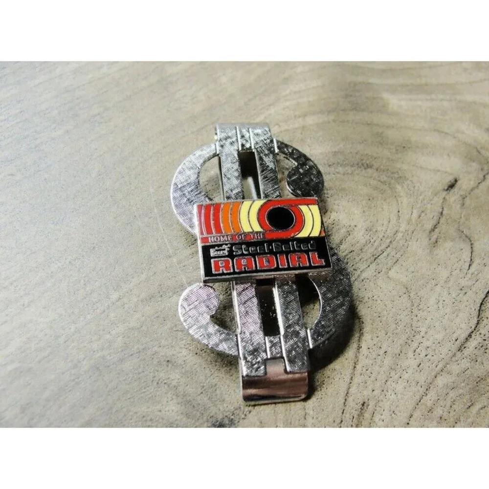 Vintage Sears Money Clip Stainless Steel 